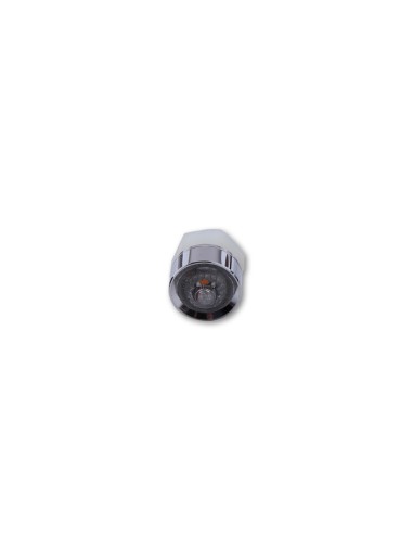 HIGHSIDER pro Mono LED Indicator Chrome/Translucent E-Approved (Pair)
