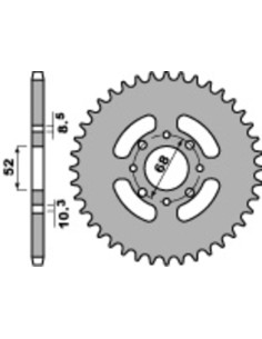 PBR Standard Steel Rear...