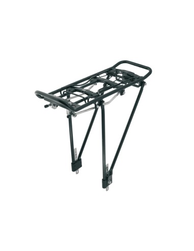 V BIKE Bike Rear Luggage Carrier Aluminum - Black