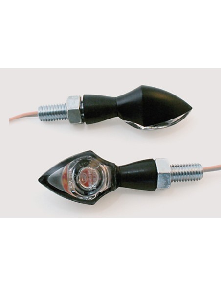 HIGHSIDER Pen Head Single LED Indicator, Clear Glass