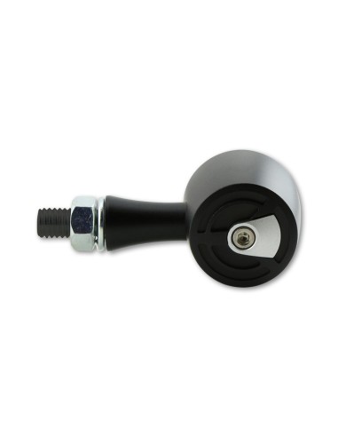 HIGHSIDER pro Enterprise LED Indicator Silver/Smoke CNC, E-Approved (Pair)