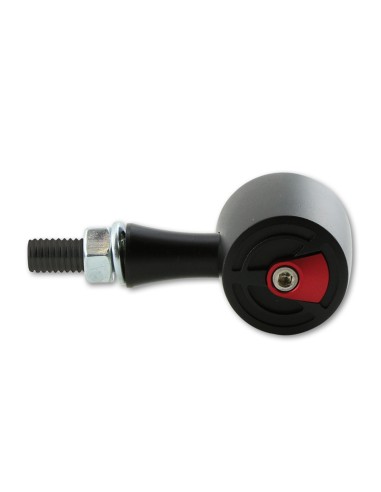 HIGHSIDER pro Enterprise LED Indicator Red/Smoke CNC, E-Approved (Pair)
