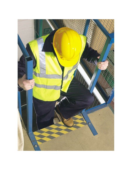 DRAPER Safety Grip Tape Black/Yellow 18m