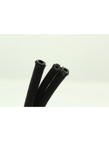 BIHR Braided Fuel Hose 6x11mm Black