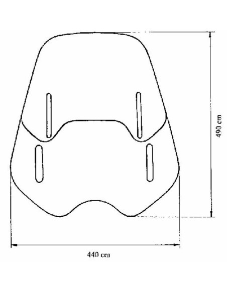 MRA Varioscreen for Naked-Bikes "VNB" - With Spoiler