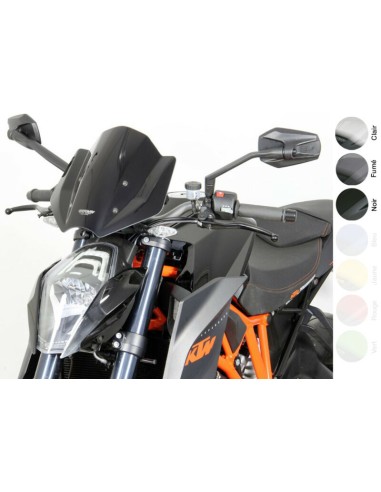 Parbriz MRA Racing NRM - KTM 1290 Super Duke Black