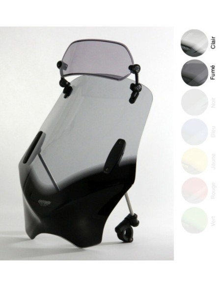 MRA V-Flow Naked Bikes VFXSC Parbriz cu spoiler Nuanțat