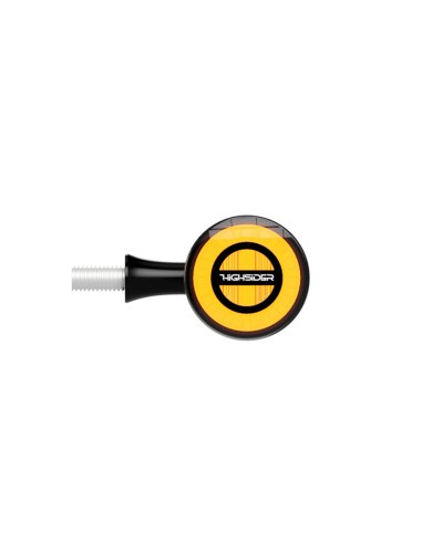 HIGHSIDER pro Rocket Bullet LED Indicator Black/Smoke E-Approved (Pair)