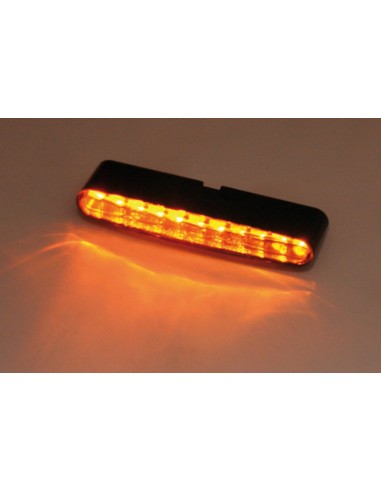 HIGHSIDER pro Stripe LED Build-In Indicator Black/Smoke E-Approved (Pair)