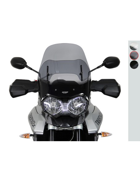 Parbriz MRA Varioscreen V cu spoiler - Triumph Tiger 800 XRX colorat
