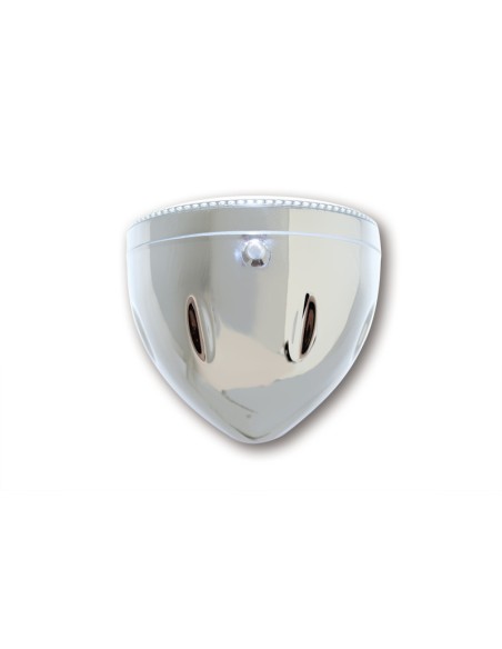 HIGHSIDER pro 5 3/4 Inch Headlight Atlanta LED Chrome E-Approved (1pc)