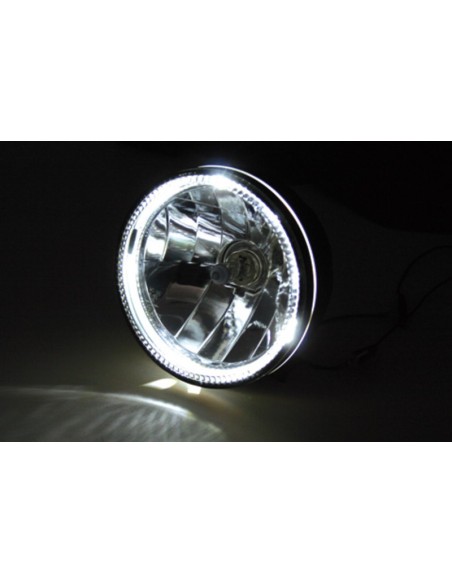 HIGHSIDER 5 3/4" Main Headlight Skyline, LED Parking Light Ring