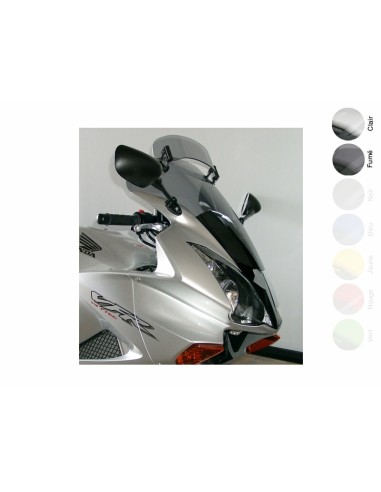 MRA Variotouring VT Windshield with spoiler - Honda VFR800FI Clear