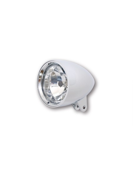 HIGHSIDER pro 4 1/2 Inch Headlight Classic 3 Chrome E-Approved (1pc)