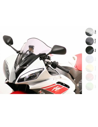 Parbriz MRA Racing R - Yamaha YZF-R6/XJ6 F Diversion Negru