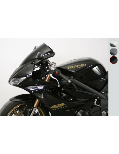 Parbriz MRA Racing R - Triumph Daytona 675 Negru
