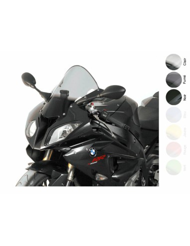 Parbriz MRA Racing R - BMW S1000RR Negru
