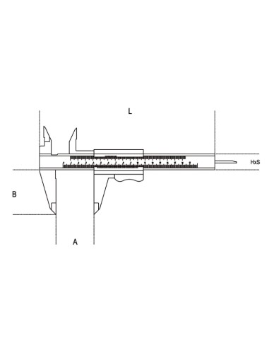 BETA Digital Vernier Caliper Size...