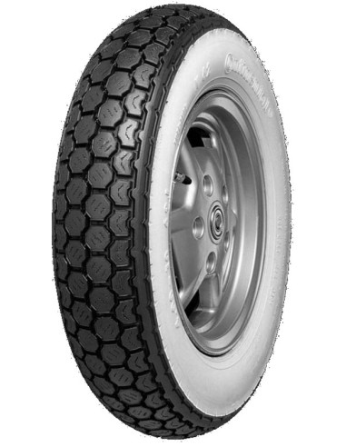 CONTINENTAL Tyre K62 WW White Wall 3.50-10 M/C 59J TL