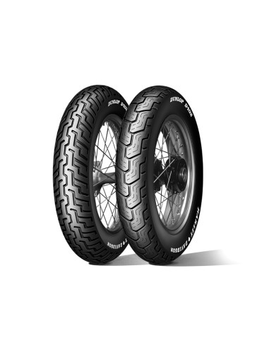 Anvelopă DUNLOP D402 SW (HARLEY-D) Îngust-alb-Perete lateral MT90 B 16 M/C 74H TL