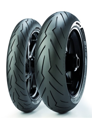 Anvelopa PIRELLI Diablo Rosso III (D) STD + Ducati Monster 821 180/55 ZR 17 M/C (73W) TL