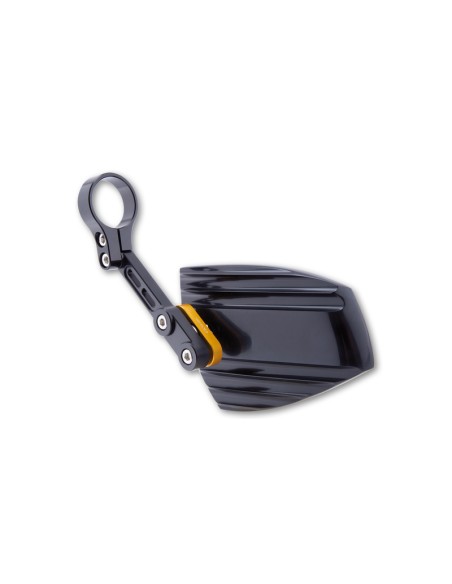 HIGHSIDER pro Bar End Mirror Wave Black/Gold (Pair)