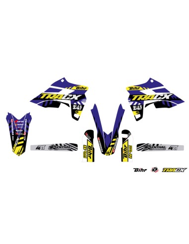 Kit grafic KUTVEK Tracx Albastru Sherco