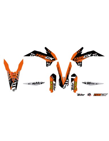 Kit Grafică KUTVEK Tracx Orange KTM SX/SX-F