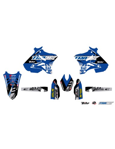 Kit grafic KUTVEK Tracx Albastru Yamaha YZ125