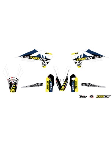 Kit grafic KUTVEK Tracx Alb Husqvarna TC85