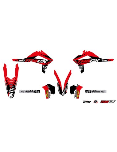 KUTVEK Tracx Graphic Kit Red Gas Gas