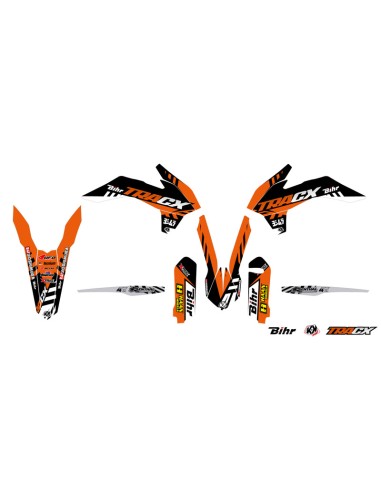 Kit grafic KUTVEK Tracx Orange KTM EXC/EXC-F