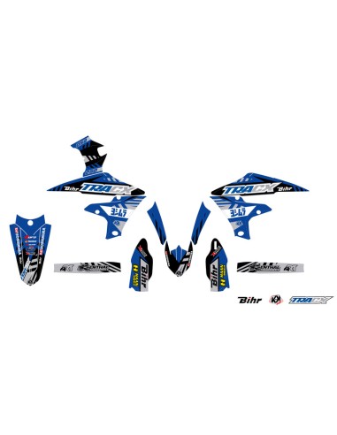 Kit grafic KUTVEK Tracx Albastru Yamaha YZ250F