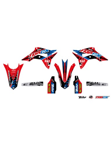 Kit grafic KUTVEK Tracx Roșu Honda CRF250R