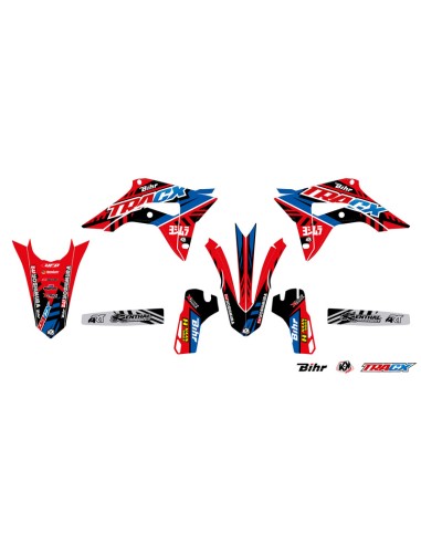 Kit Grafică KUTVEK Tracx Roșu Honda CRF450R