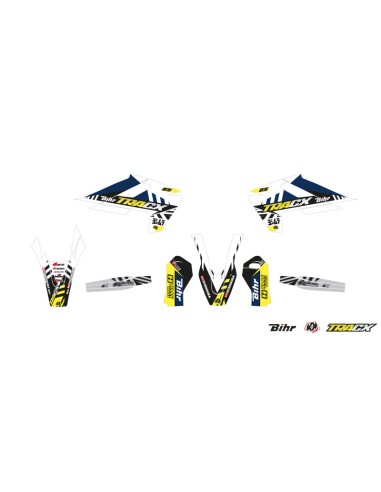 KUTVEK Tracx Graphic Kit Blue Husqvarna TC65