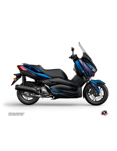 KUTVEK Replica Graphic Kit Blue/Black Yamaha X-Max 125