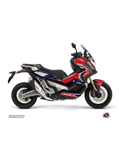 Kit grafic KUTVEK Replica Luc1 2018 Roșu/Albastru Honda X ADV Albastru și Roșu