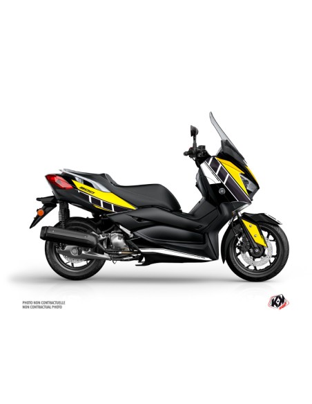KUTVEK Vintage Graphic Kit Yellow Yamaha X-Max 300