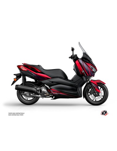 KUTVEK Replica Graphic Kit Red/Black Yamaha X-Max 300