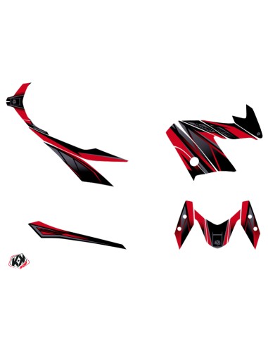 KUTVEK Replica Graphic Kit Red/Black...