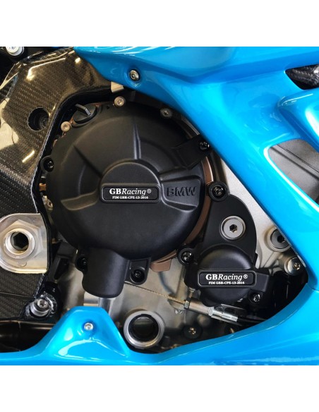 GB RACING Cluch Cover Protection Black BMW S1000RR