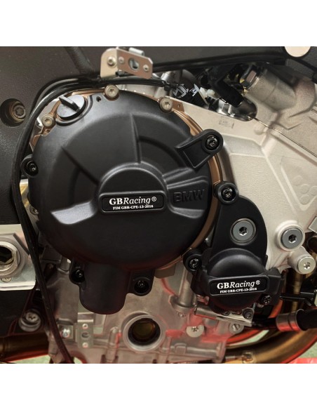 GB RACING Cluch Cover Protection Black BMW S1000RR