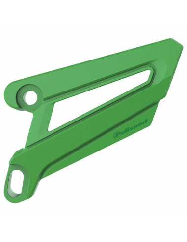 Protecție pinion față POLISPORT Verde Kawasaki