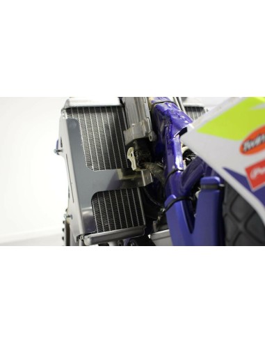 AXP Radiator Protectors Aluminium/Black Sherco