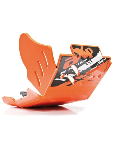 Placa de protectie AXP Enduro Xtrem - HDPE 8mm KTM EXC-F250/350 Portocaliu