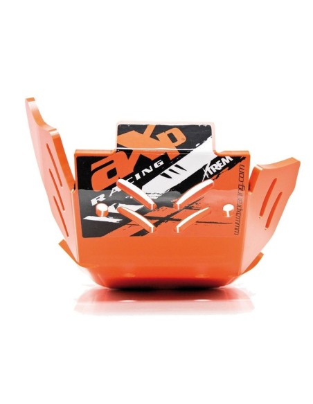 Placa de protectie AXP Enduro Xtrem - HDPE 8mm KTM EXC-F250/350 Portocaliu