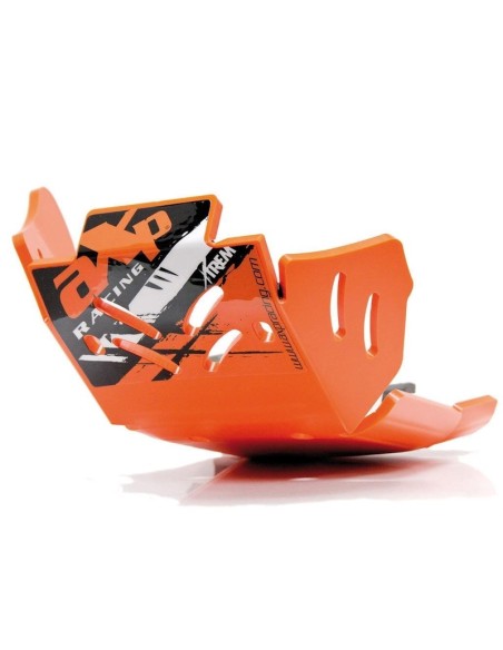 Placa de protectie AXP Enduro Xtrem - HDPE 8mm KTM EXC-F250/350 Portocaliu