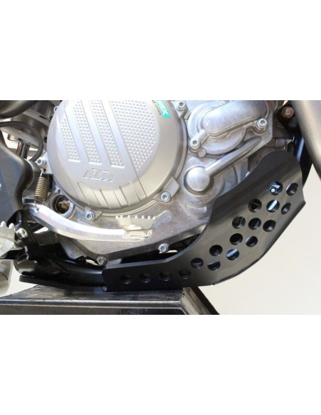 Placa de AXP GP - HDPE 6mm KTM/Husqvarna Negru