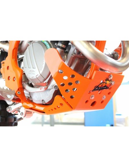 Placa de AXP GP - HDPE 6mm KTM SX-F250/350 Portocaliu